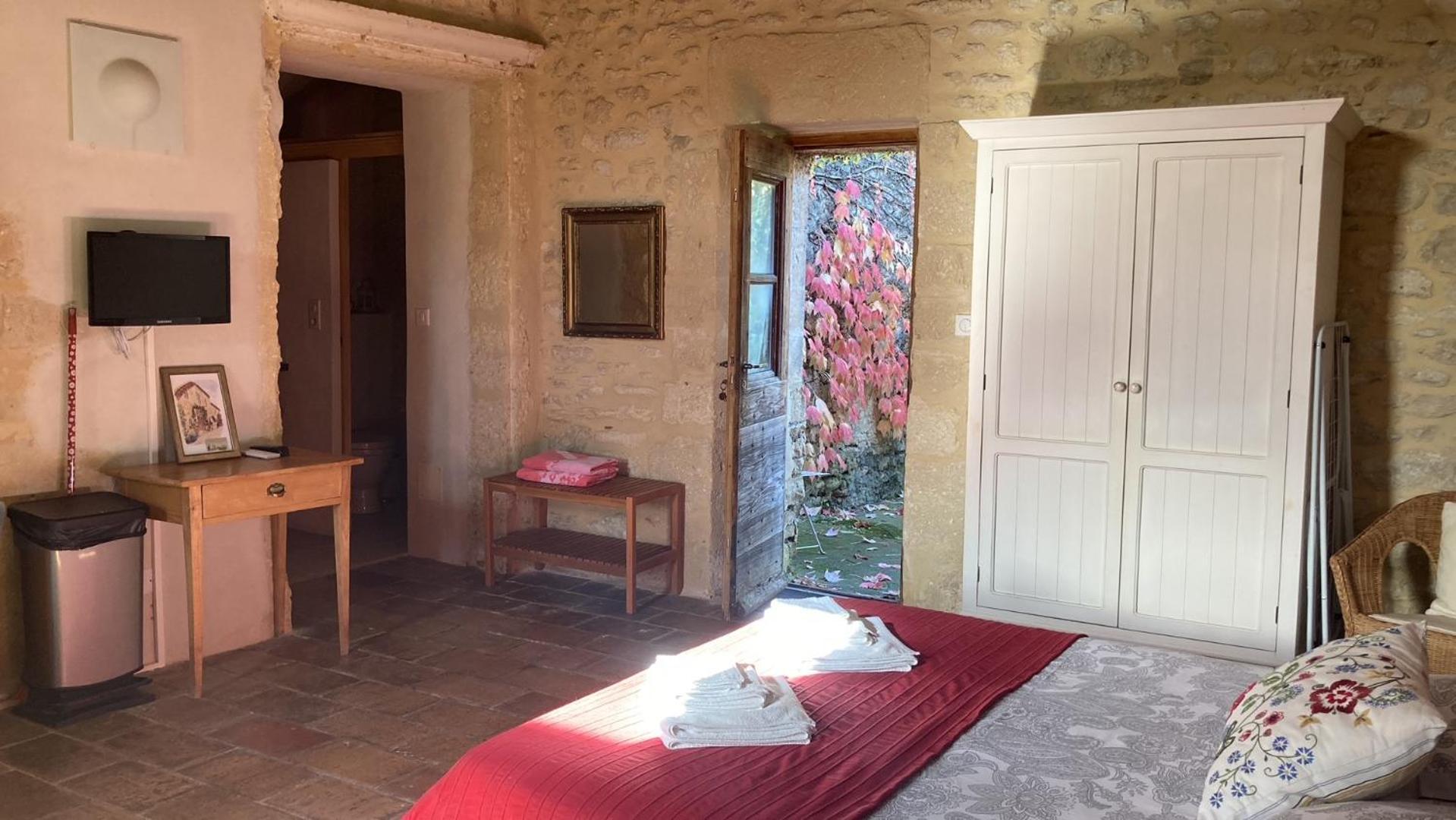 Mas De La Rivoire B&B Villevieille Eksteriør billede