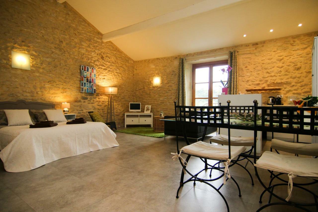 Mas De La Rivoire B&B Villevieille Eksteriør billede